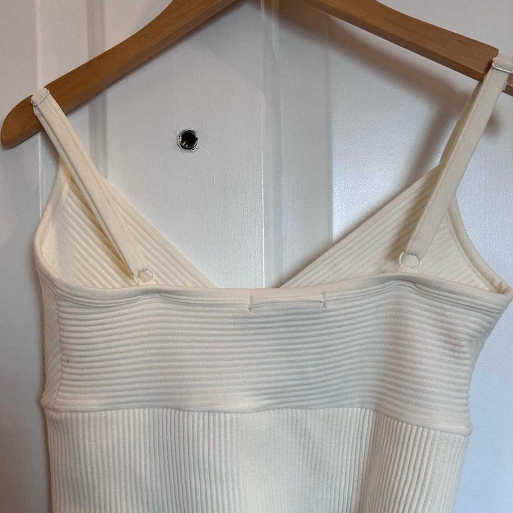 White Ribbed Crop Top from Forever 21 - Picture 6 of 7